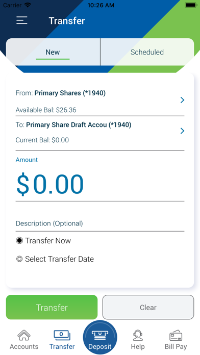 Wellness Federal Credit Union Screenshot