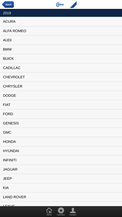 Centric Parts Screenshot