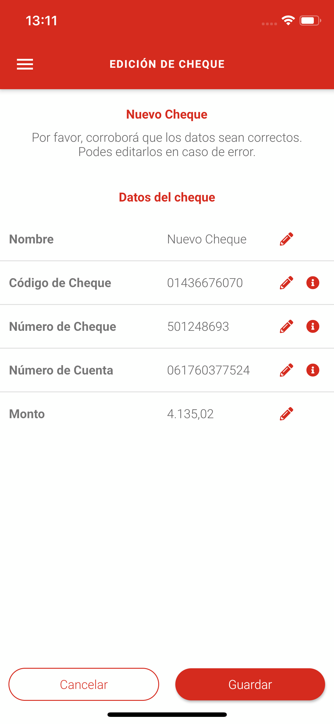 Supervielle Cheques
