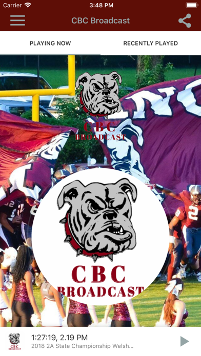 CBC Broadcast iPhone screenshot 1 - Sports app