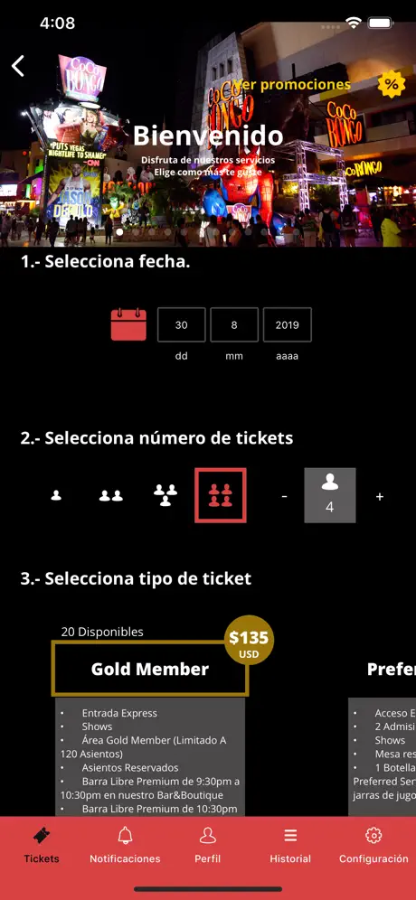 Concierge Tickets