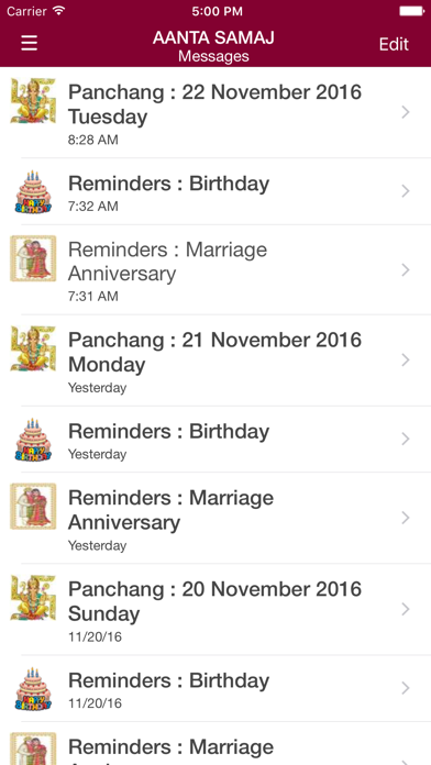 Screenshot #2 pour CommunityMsg Messenger