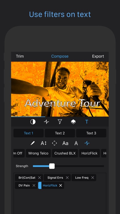 Filter Stack - Glitch Effects