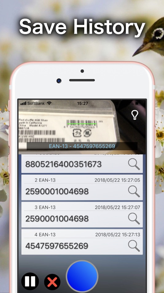 #3. Barcode Scanner X - QR & 1D (iOS) 由: DIGITALNAUTS INC.