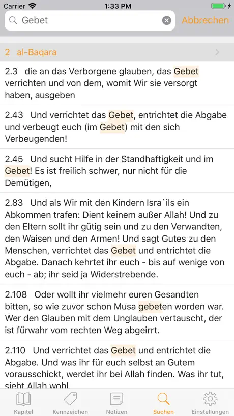 Koran-Notizen