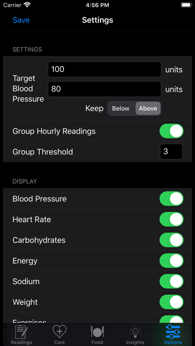 HealthGear - Blood Pressure Screenshot