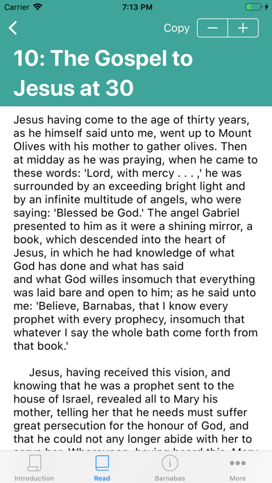 Gospel of Barnabas Screenshot