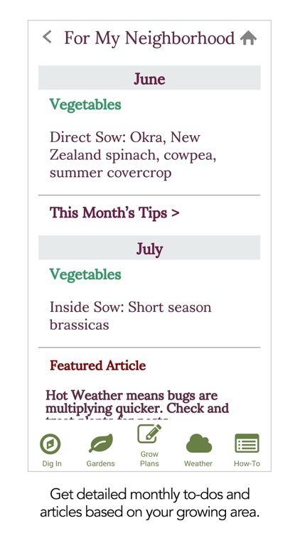 Garden Time Planner