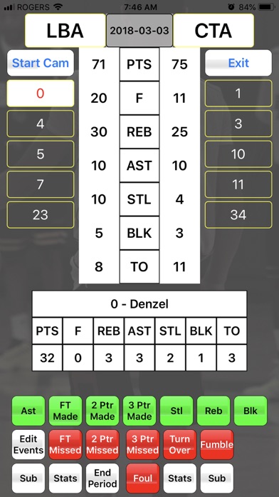 BBallScore screenshot 4