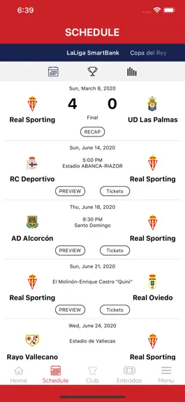 Game screenshot Real Sporting de Gijón App apk