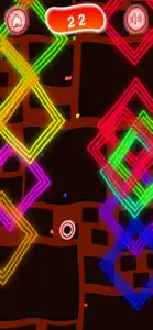 Neon Glow Path Legend screenshot #2 for iPhone