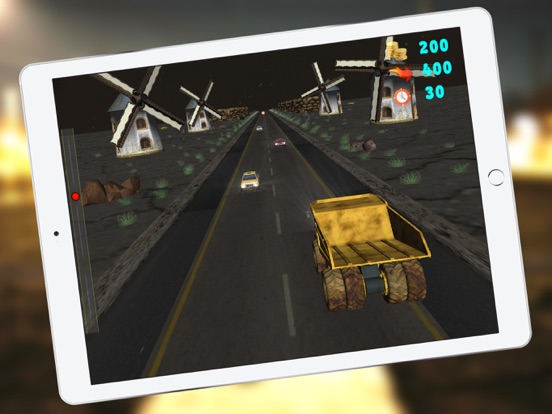 Screenshot #4 pour Speed Night Truck Smasher Race