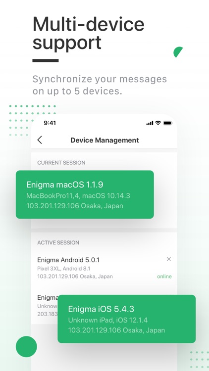 Enigma Messenger screenshot-3