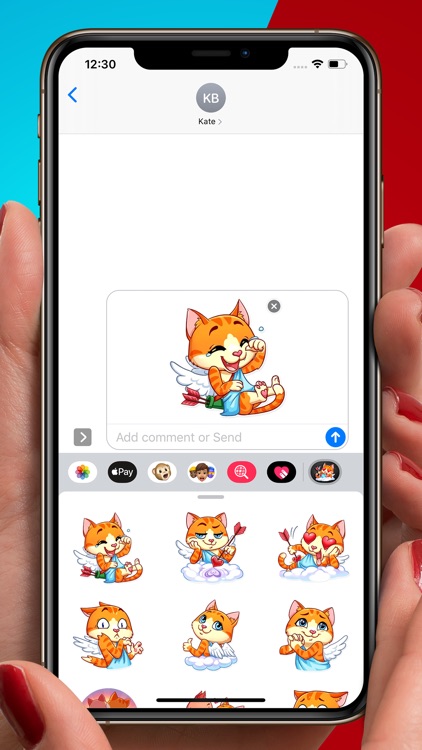 Animated Cats Stickers Emoji screenshot-3