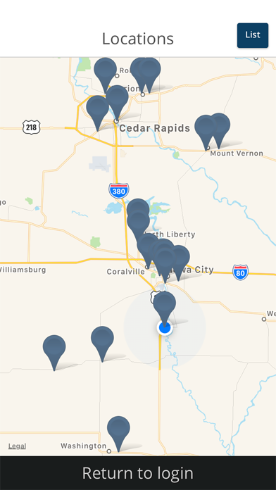 Hills Bank mobile Screenshot