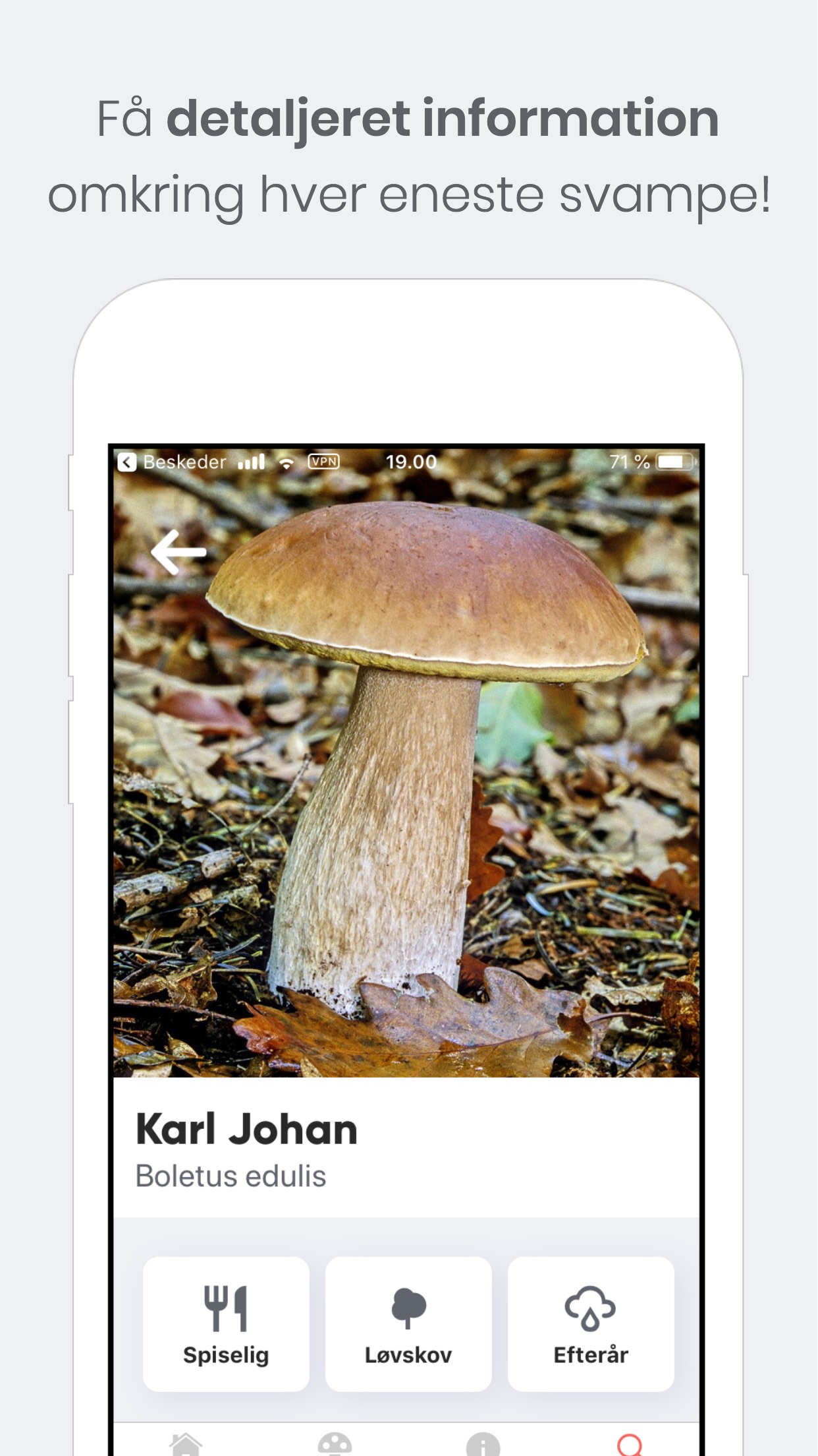 Screenshot 4 of Shroomi - Danske Svampe