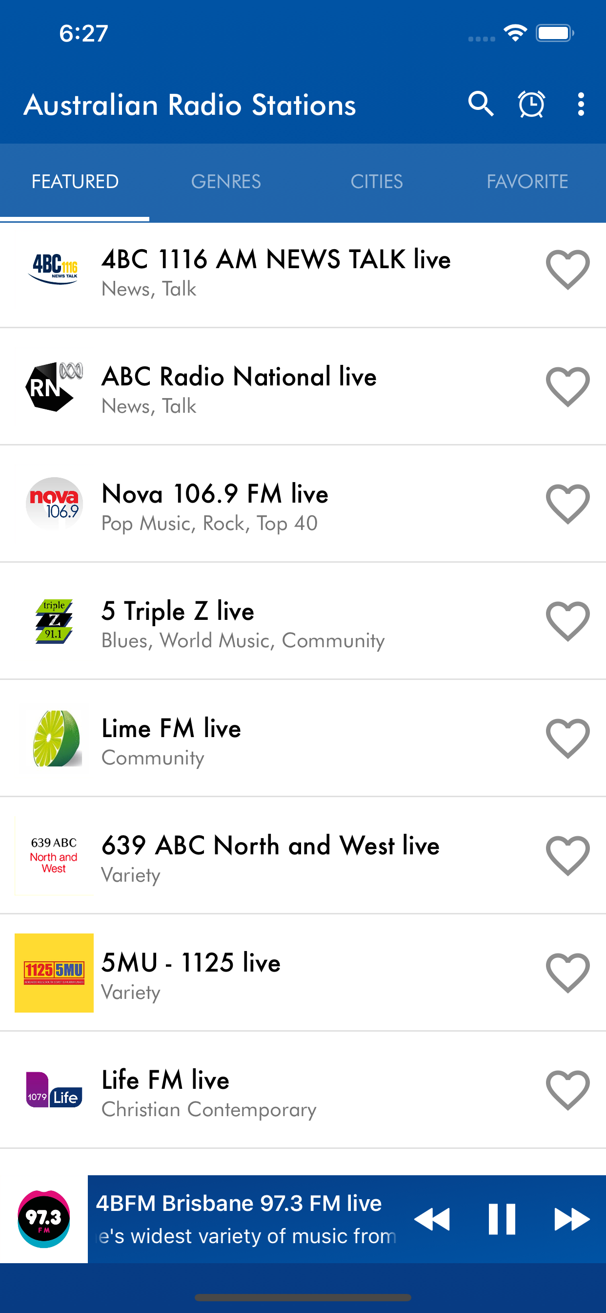 Australian Radio Stations