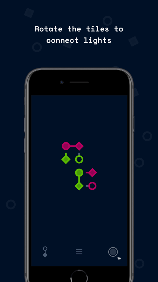 #1. Fluorite: Connect Light Lines (iOS) Podle: Mipmap
