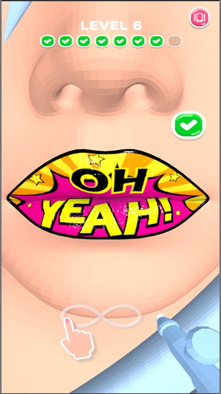 Lip Art 3D screenshot 1