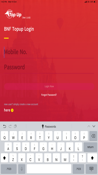 BNF Topup screenshot 3