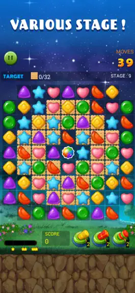 Game screenshot Jelly Star Night - Match 3 hack