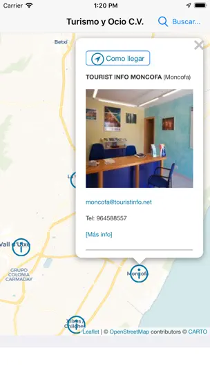 Captura de pantalla de Turismo Y Ocio Baleares en iPhone 1