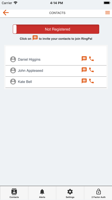 Screenshot #1 pour RingPal