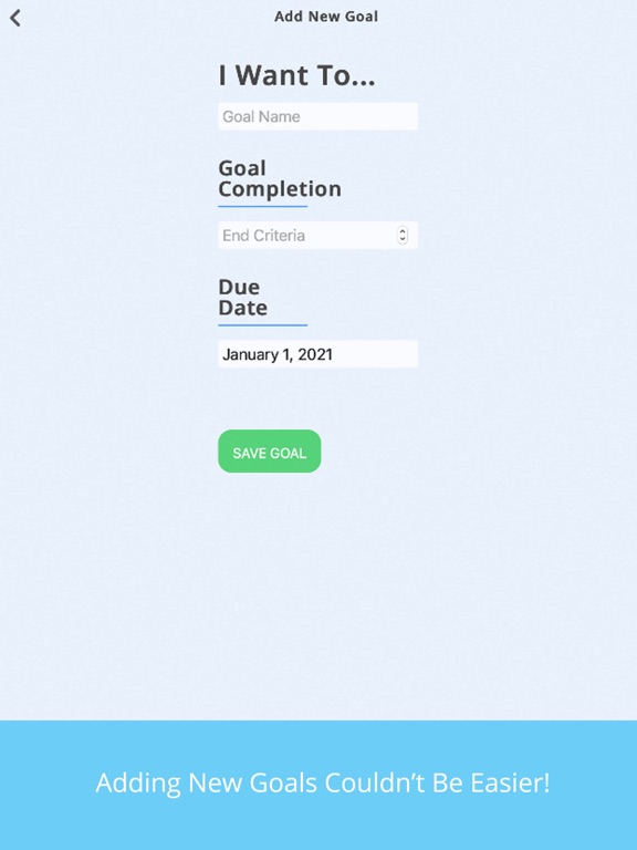 Screenshot #6 pour Simple Goals Tracker
