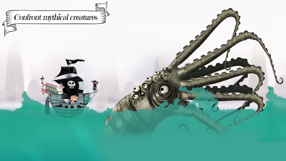 #4. We ARGH Pirates (iOS) 由: AVOKIDDO