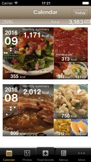 FoodLog : Calorie Counter screenshot 1