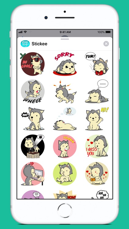 Stickee Stickers for iMessage screenshot-5