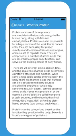 Game screenshot Protein Intake Calculator hack