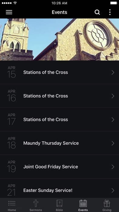 Cities Church Screenshot