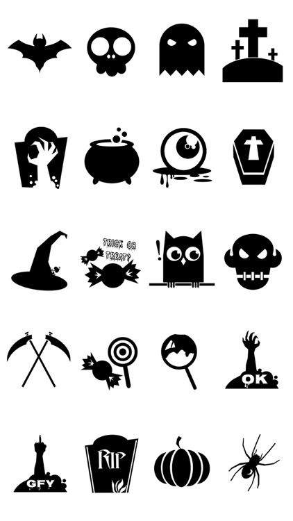 Halloween Mood Stickers 4 screenshot-4