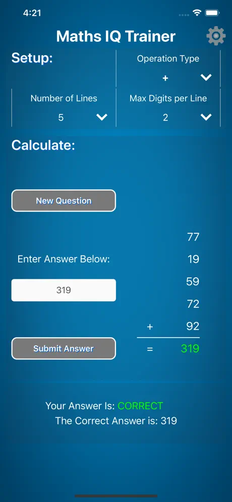 Maths IQ Trainer