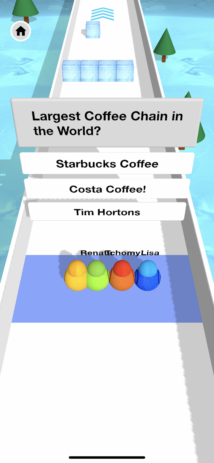 Quiz Race - Can you finish 1st