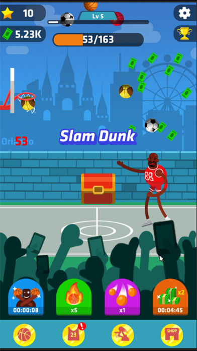 Tap Slam Dunk screenshot 3
