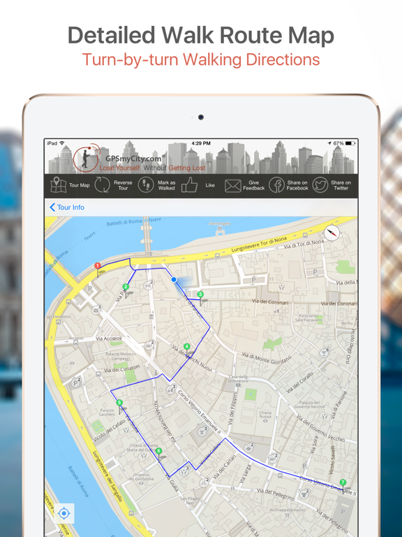 Rome Map & Walks (F)のおすすめ画像4