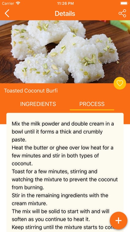 Sweets Aahar in English screenshot-3