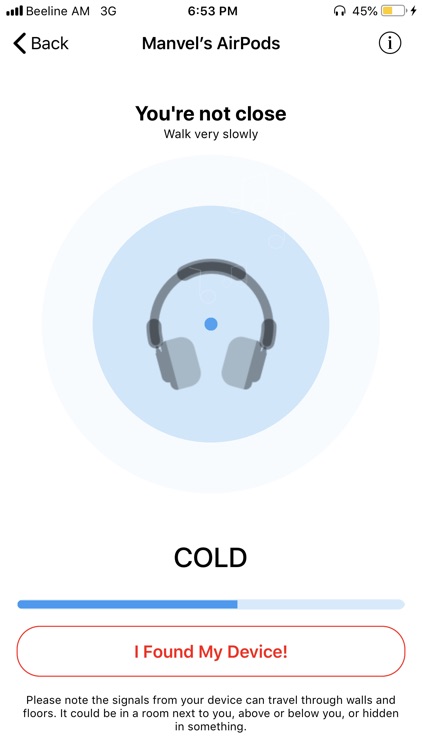 Find Headphones and BLE Device