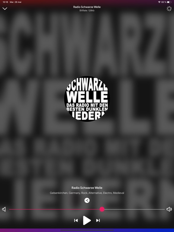 Screenshot #5 pour Stations de Radio Alternatives