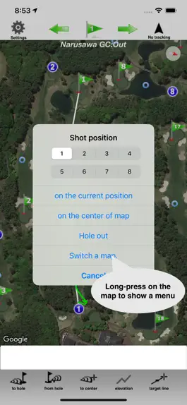 Game screenshot Golf Shot Navi mod apk
