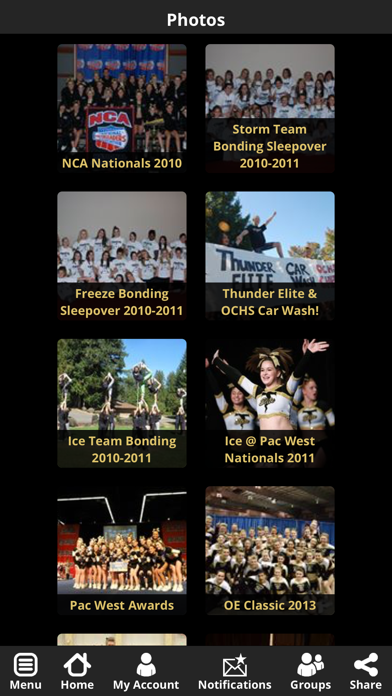 Thunder Elite All-Star Cheer iPhone screenshot 6 - Sports app