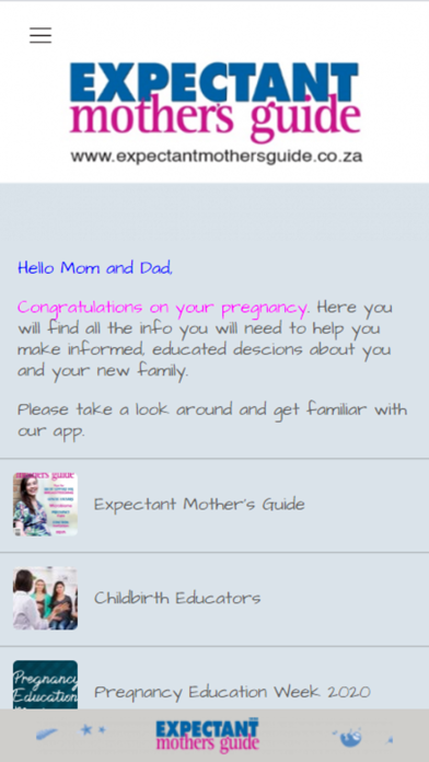 Screenshot #1 pour Expectant Mothers - Journey