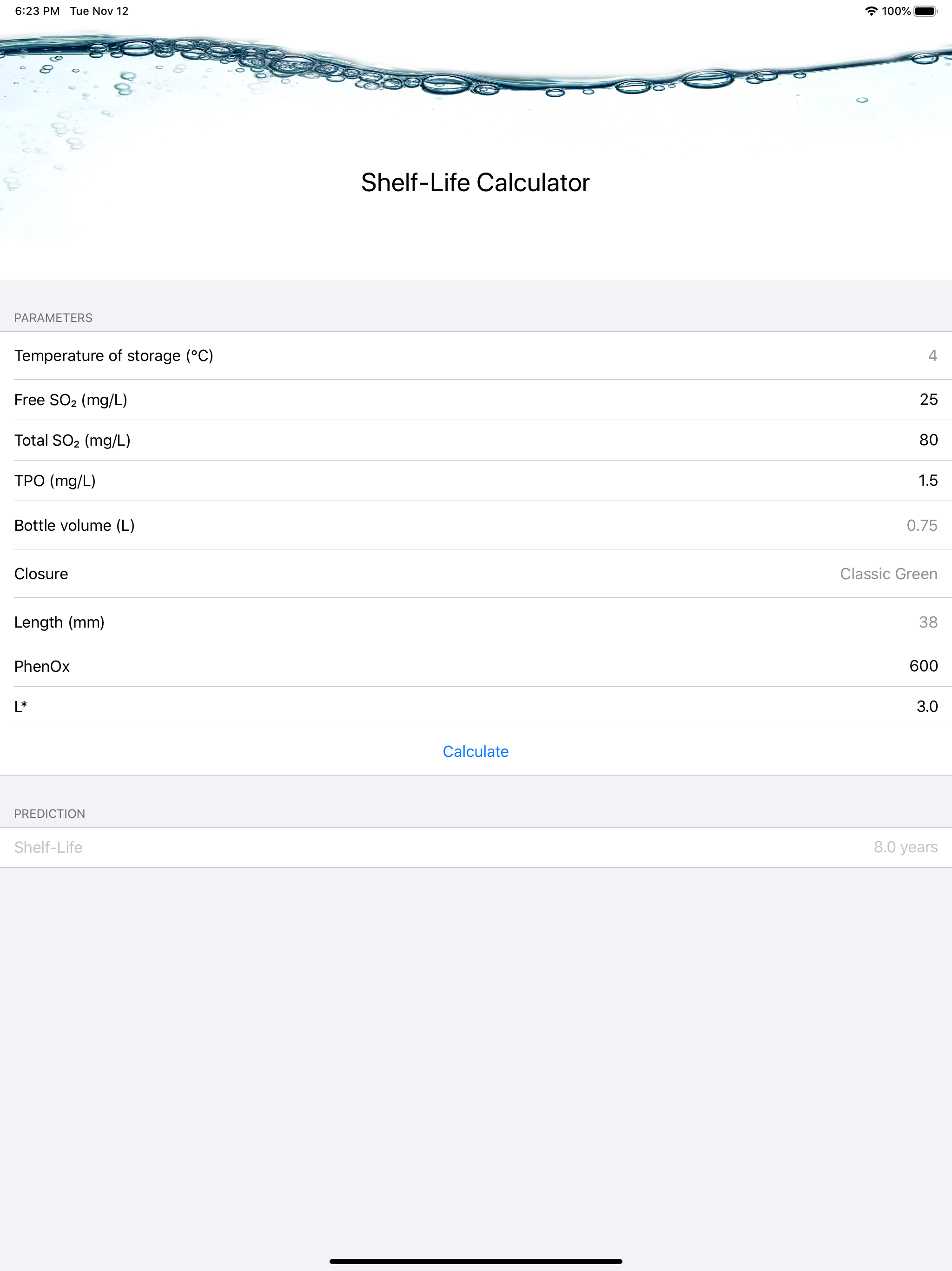 Shelf-Life Calculator