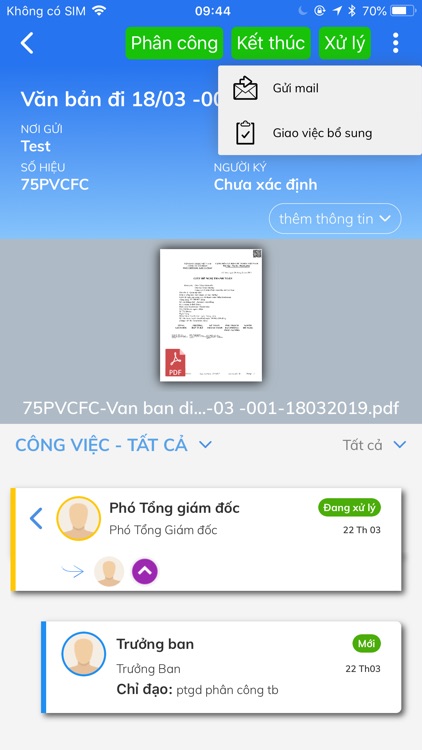 Vietsovpetro eOffice screenshot-3