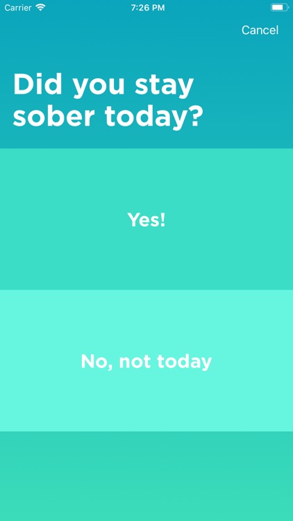 appy - stay sober today
