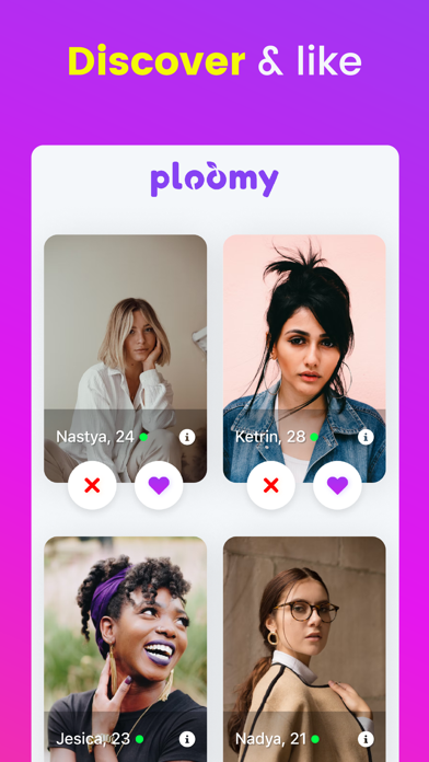 Ploomy: Chat, Meet & Date Screenshot