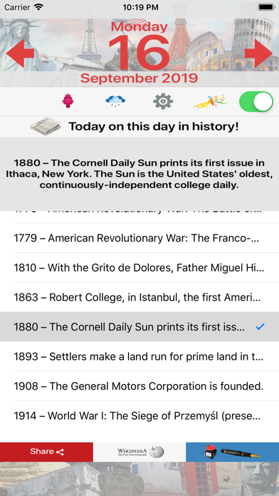 Today - On this day in History screenshot 2