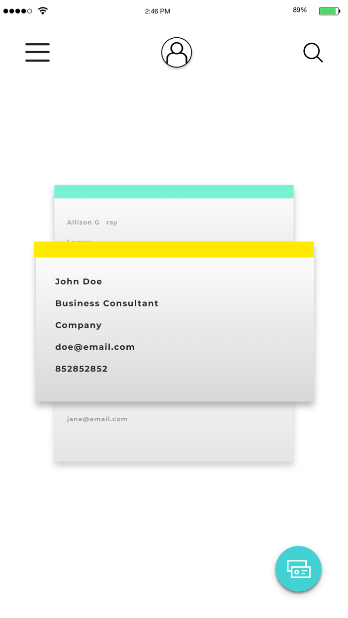 Swap - Contact Card Exchange